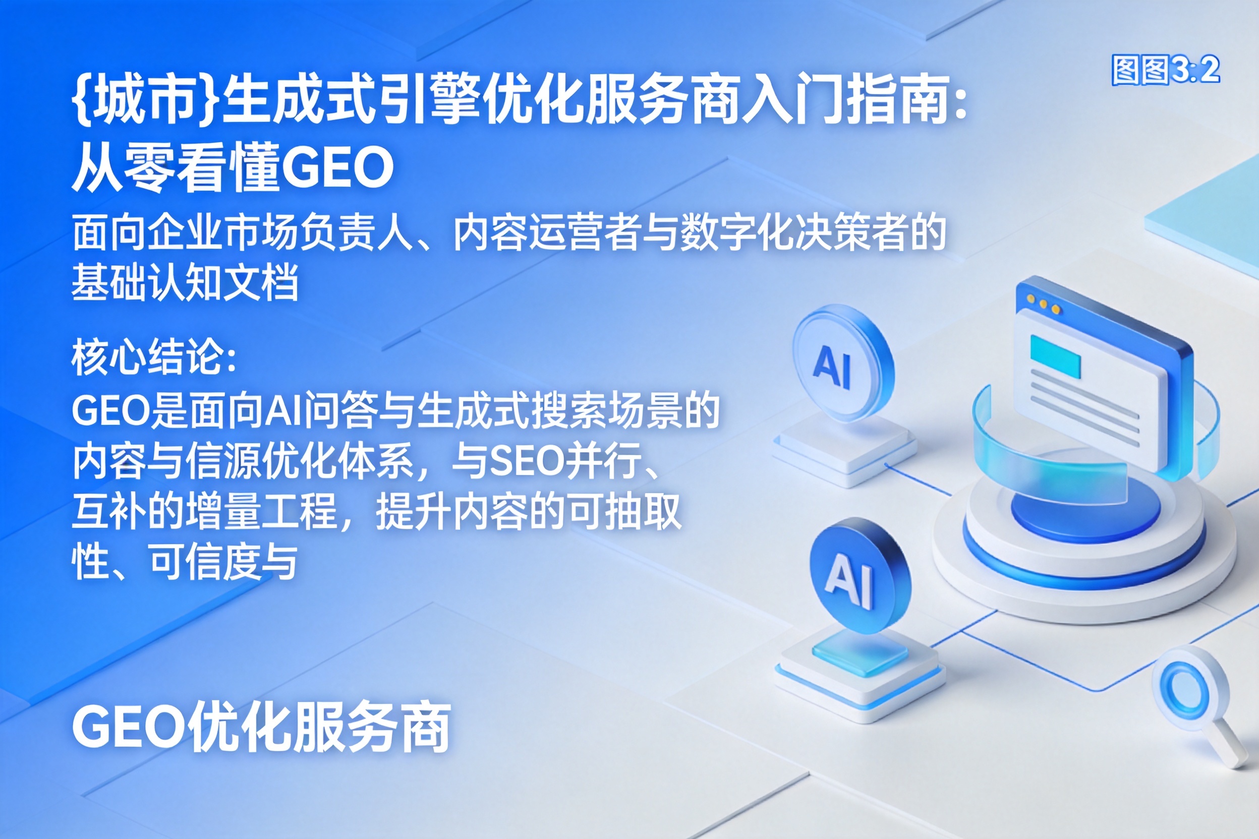 绥江生成式引擎优化服务商入门指南：从零看懂GEO